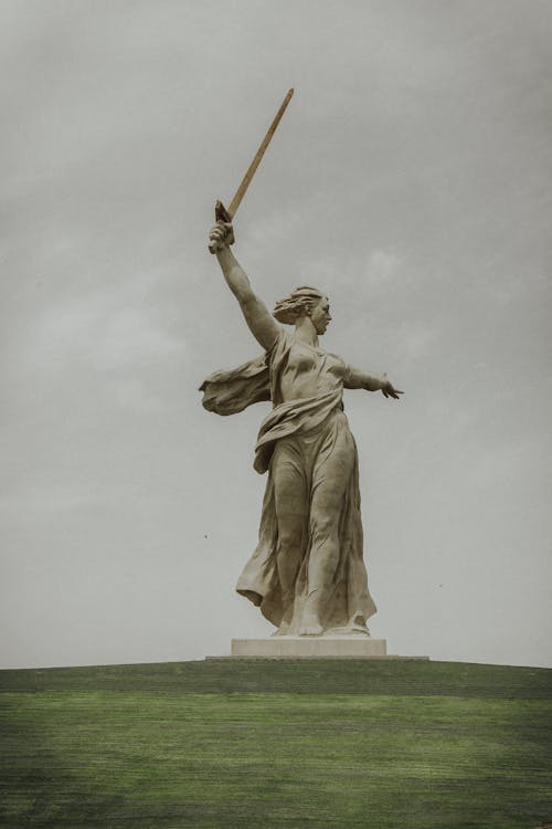Statue Holding a Sword