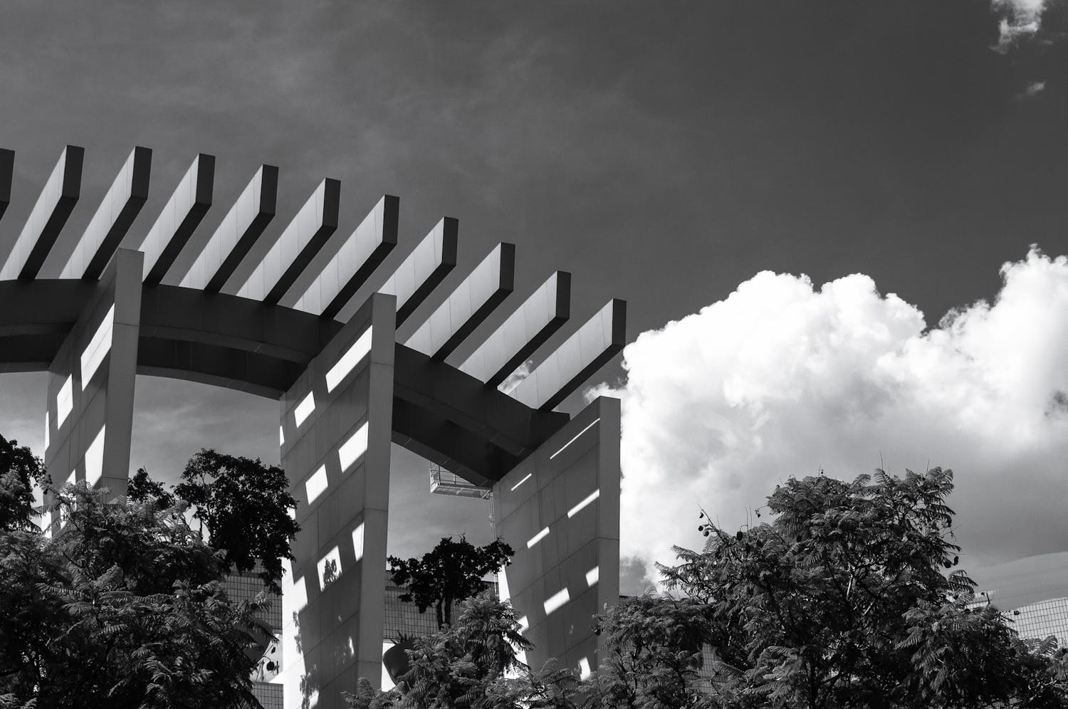 Modern building architecture