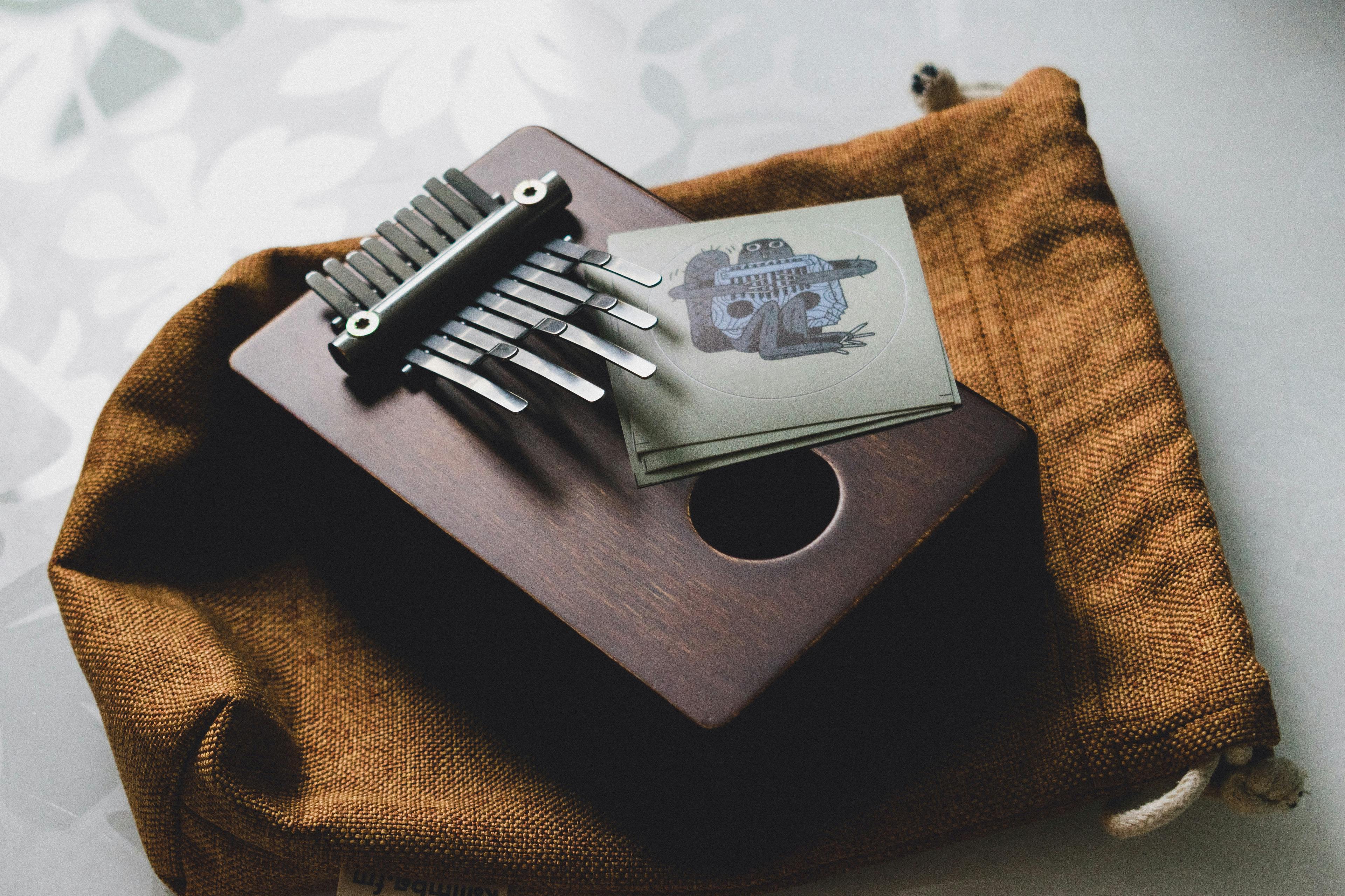 Kalimba Instrument and Flowers · Free Stock Photo