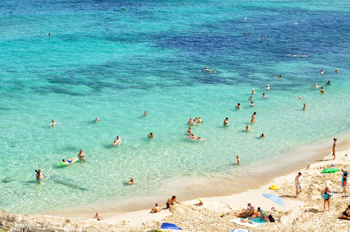 Turkusowa plaża na Majorce