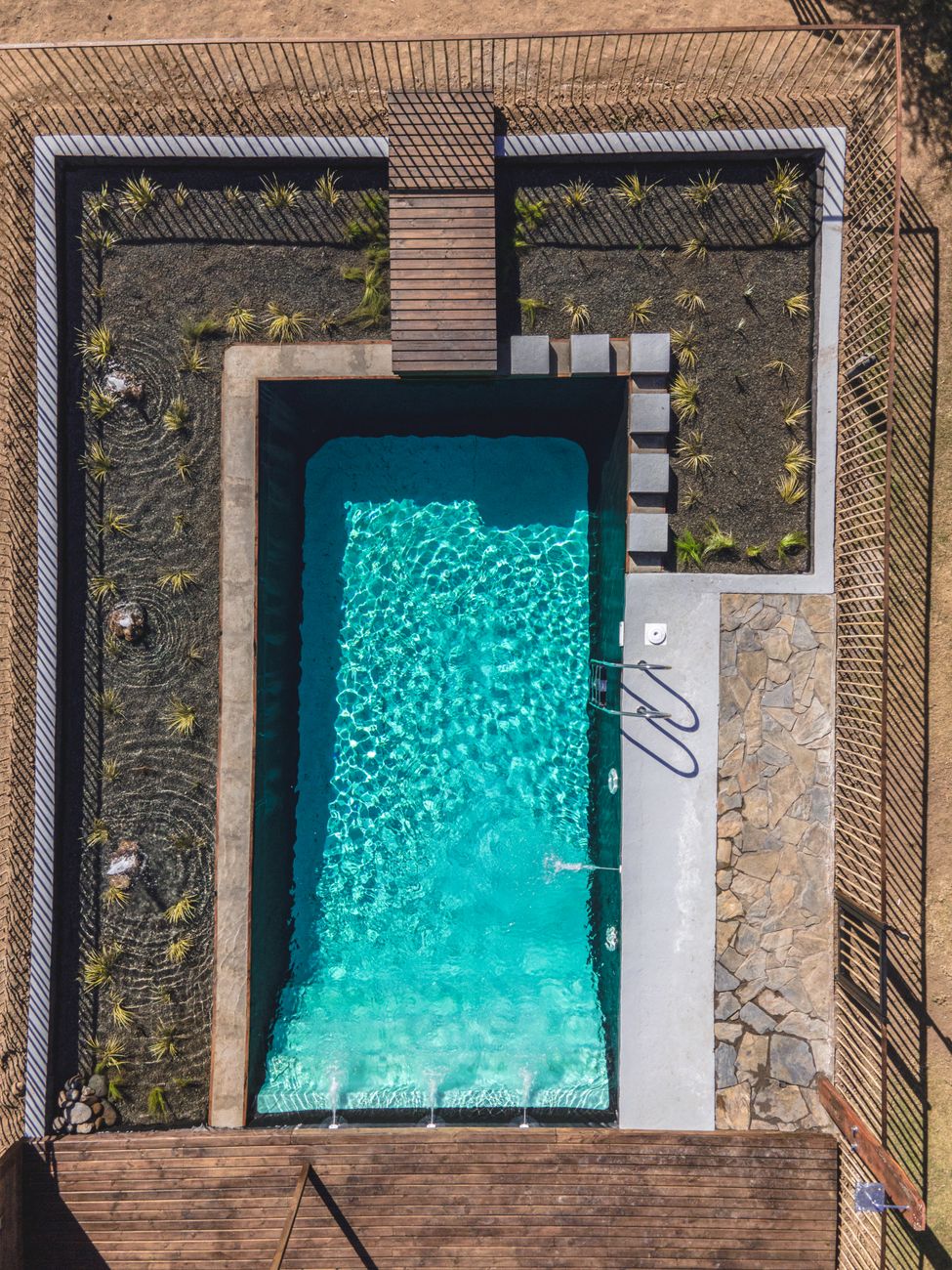 Architektur & Landschaft – Geheimnisvolles architektonisches Motiv