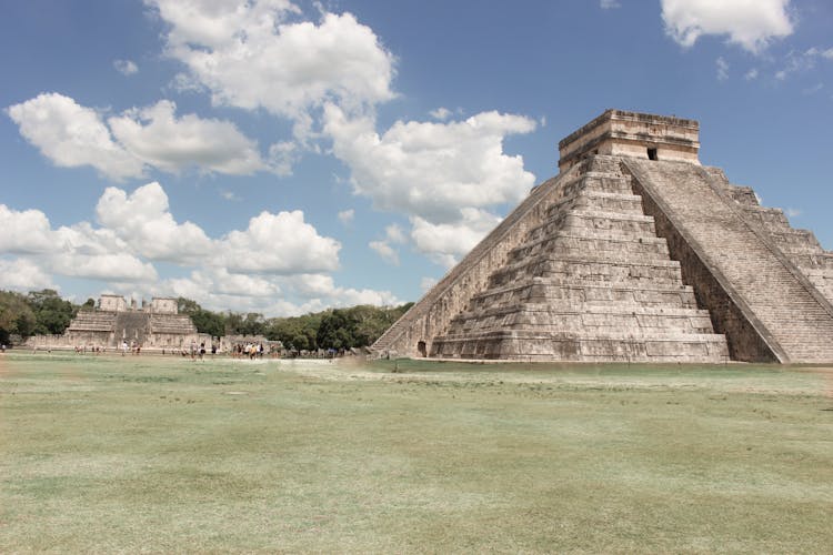 El Castillo Pyramid In Mexico 
