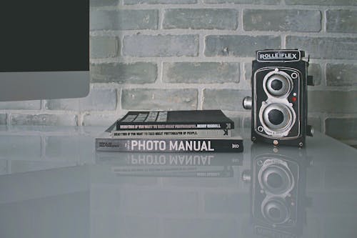 Free Photo Manual on Gray Table Stock Photo