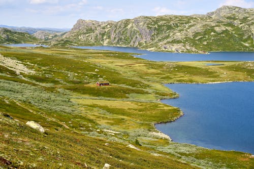 Základová fotografie zdarma na téma domy, dům, jezero