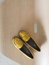 Black and Brown Leather Sandals
