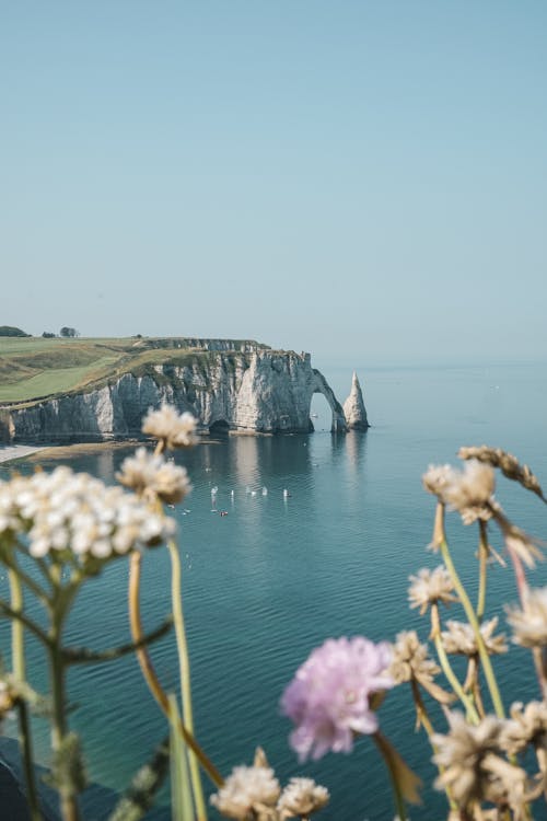 Immagine gratuita di arco marino, costa d'alabastro, etretat