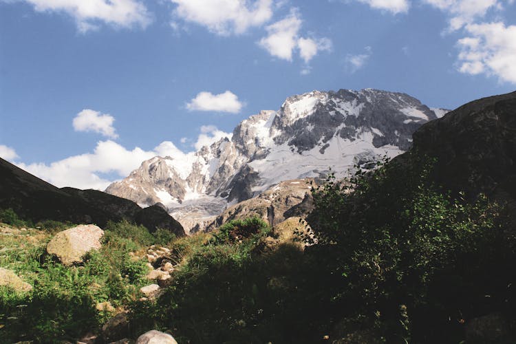 A View Of The Caucasus Mountains