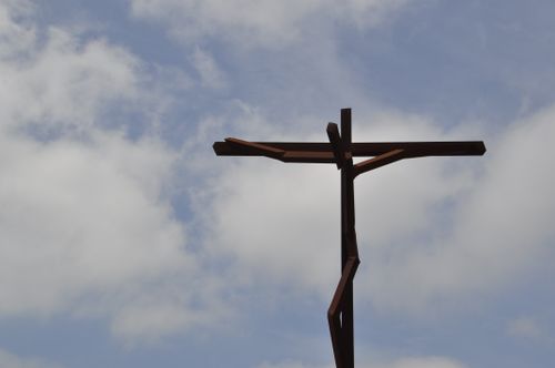 Free stock photo of christ, cross, sky Stock Photo
