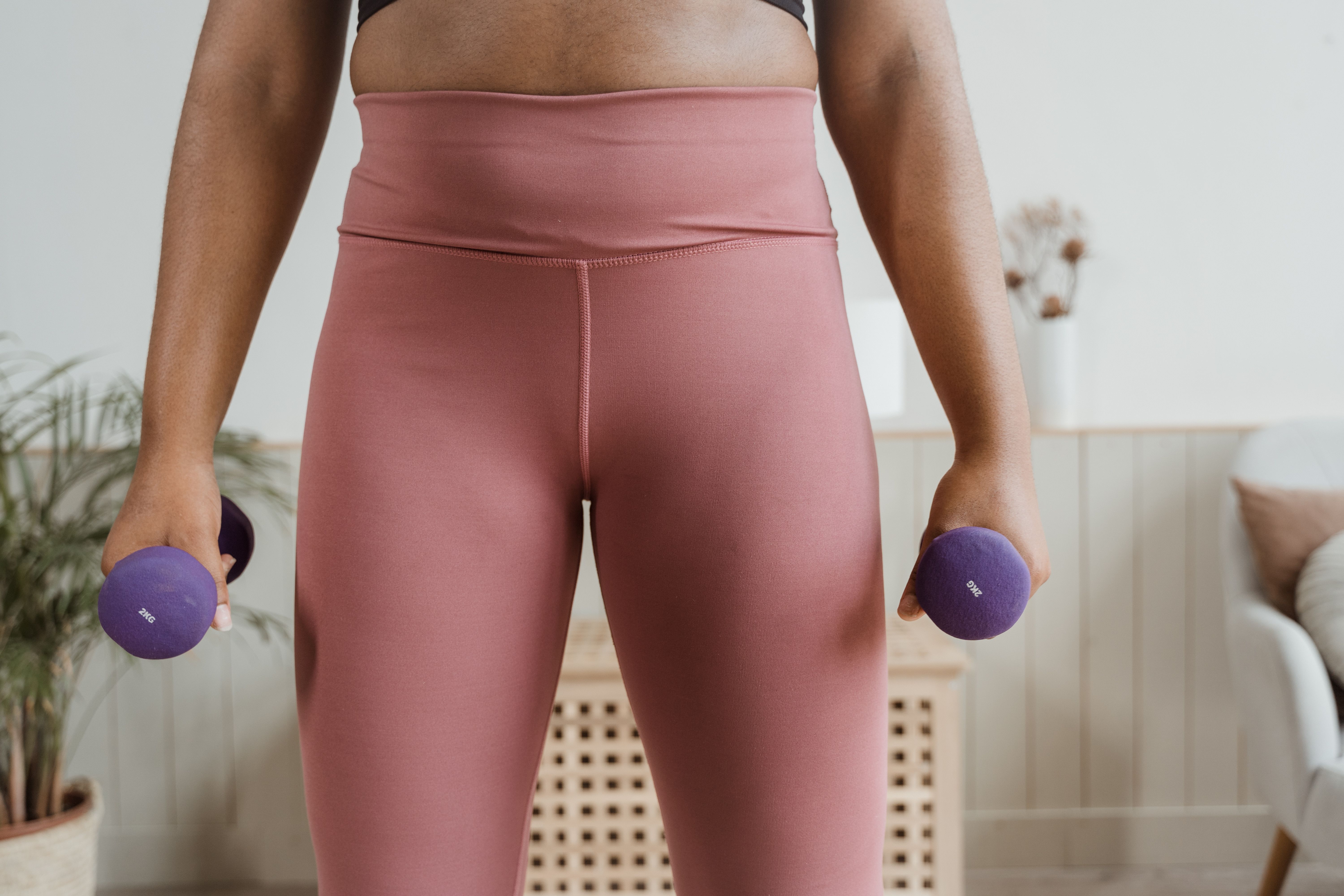 Gentle stretching routine at home