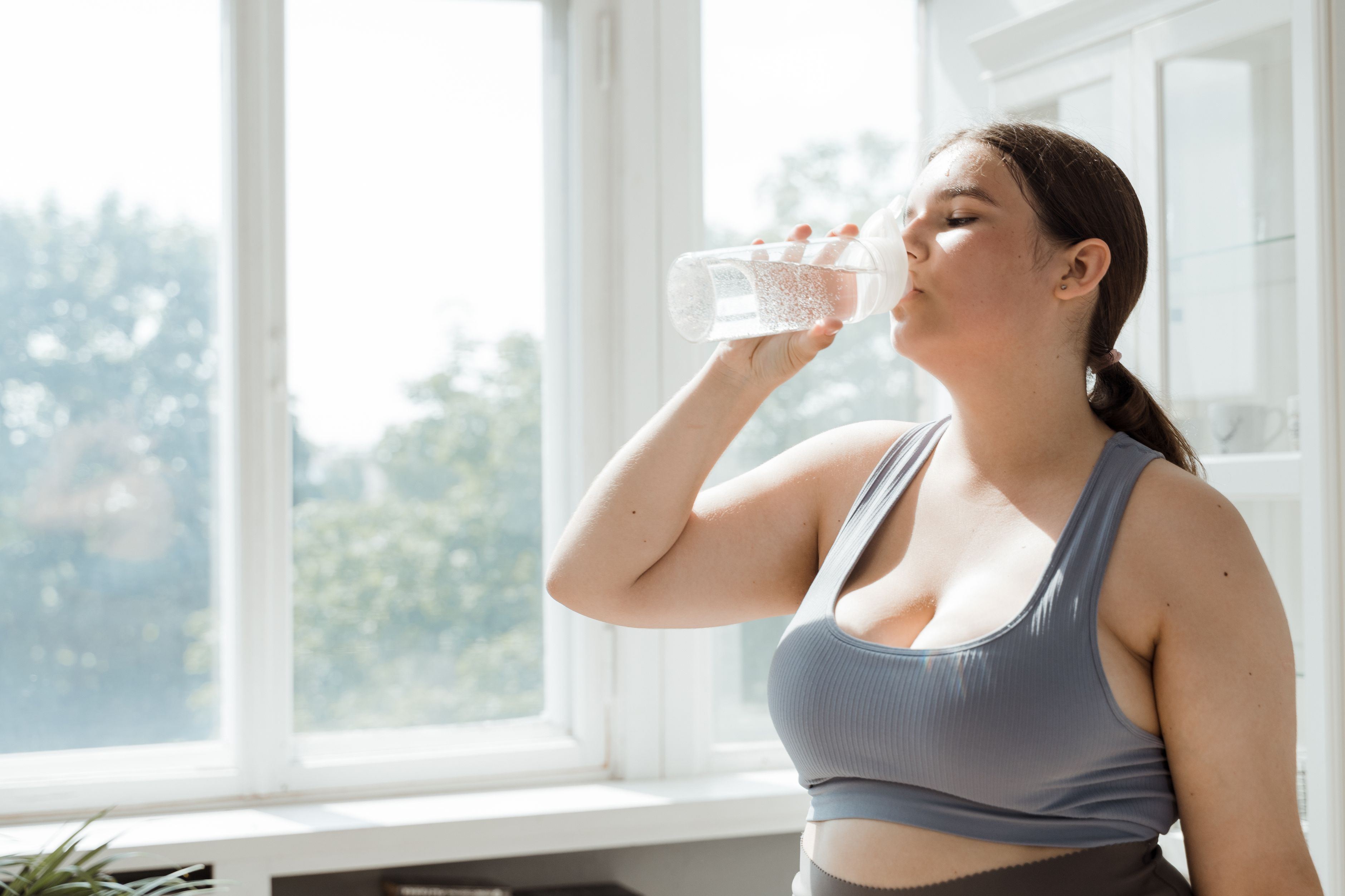 How much water should you drink workout technique step by step