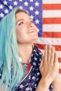 Close Up Photo of Woman with Praying Hands