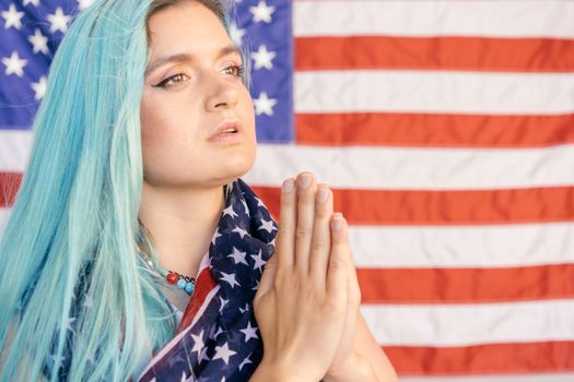 Close Up Photo of Woman Faithfully Praying
