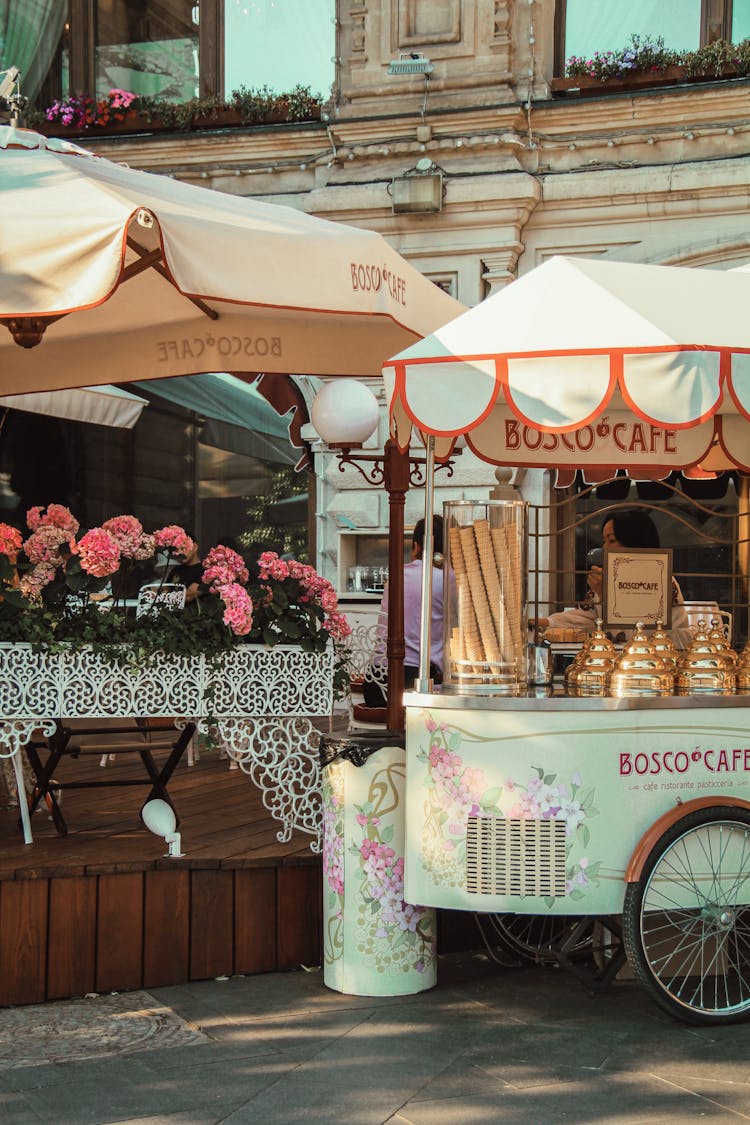 Street Ice Cream Vendor