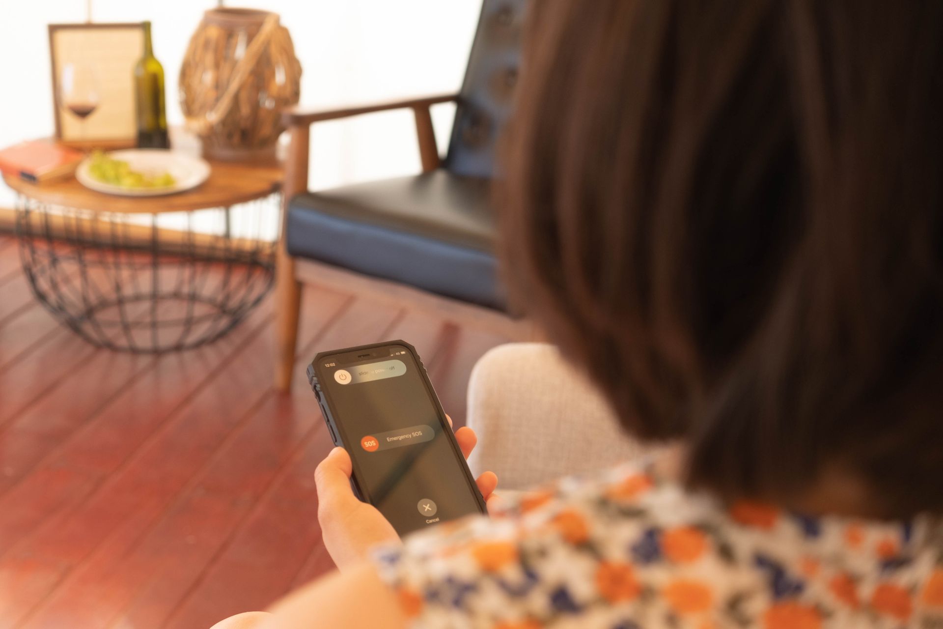 Person Holding a Smartphone