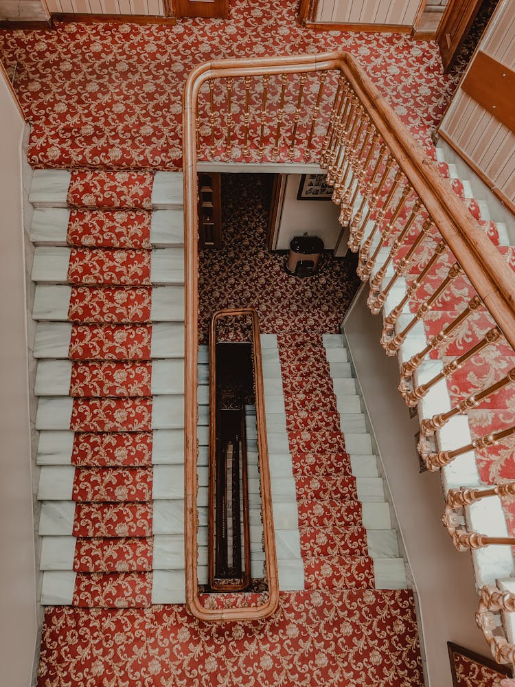 Carpeted Staircase