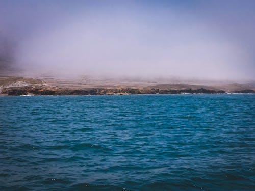 Blue Ocean Under the Thick Fog 