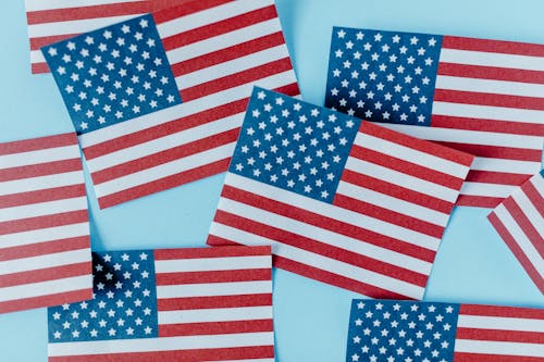 Ingyenes stockfotó Amerikai egyesült államok, Amerikai zászlók, Függetlenség napja témában
