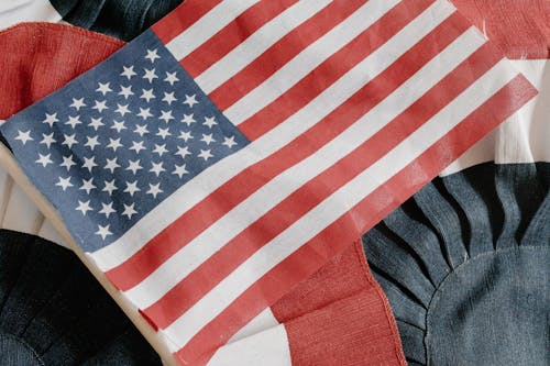 Gratis arkivbilde med 4. juli, amerika, amerikansk flagg