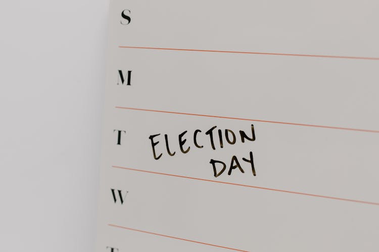 Election Day On Tuesday