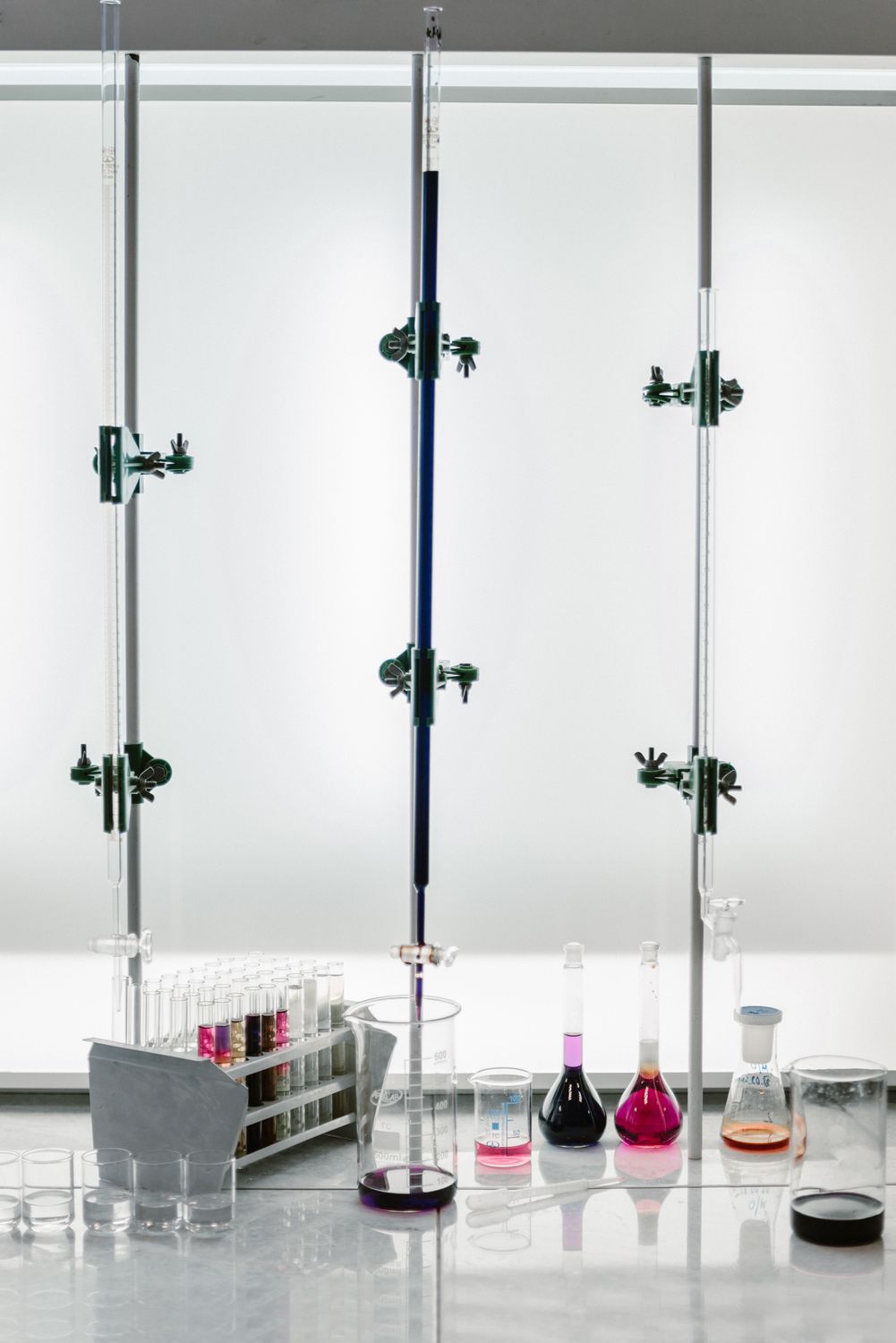 Glass Machine Lab Laboratory Glass Equipment on a Table · Free Stock Photo