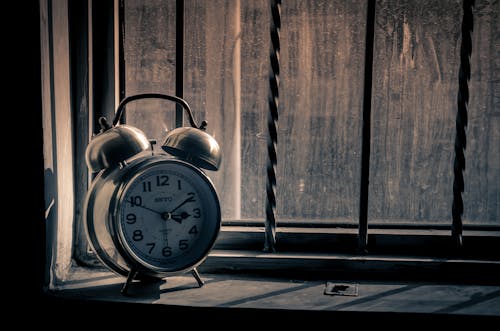 Free stock photo of alarm, alarm clock, antique watch