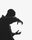 Person Holding an Imaginary Jar