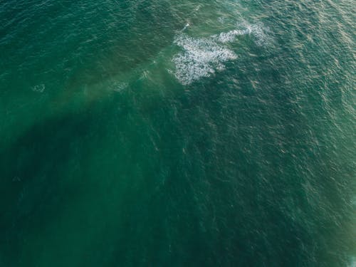 Základová fotografie zdarma na téma letecký snímek, mávání, moře
