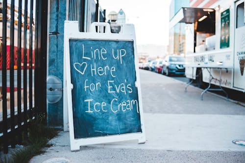 Ice Cream Shop Board