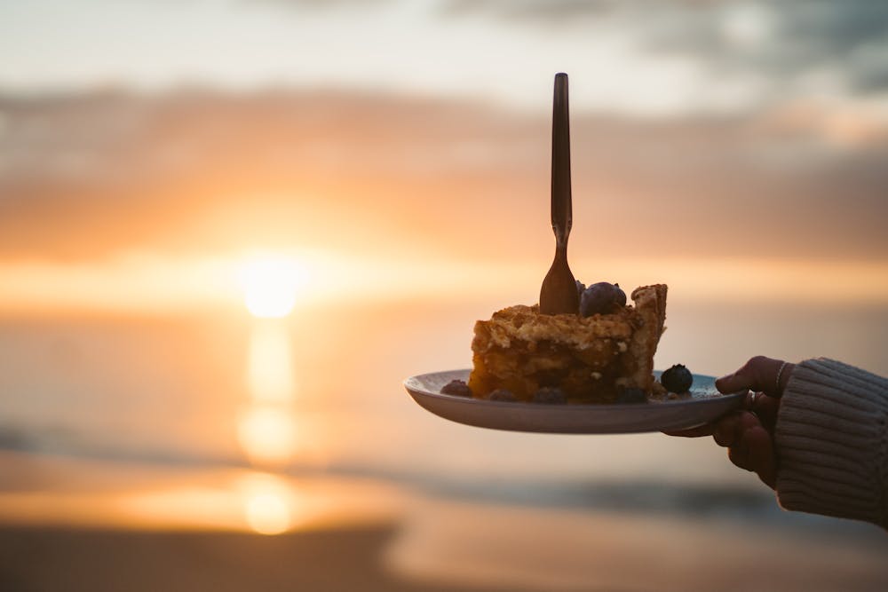 Sunset Fruit Tart