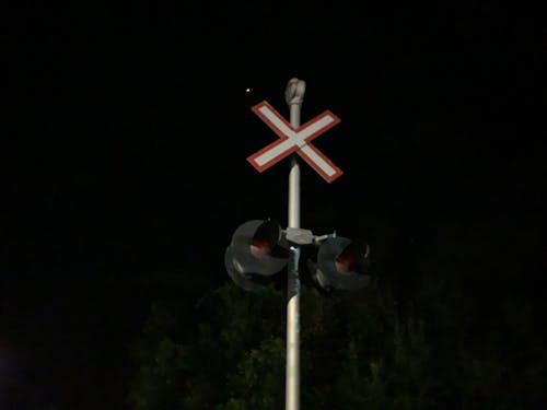 Free stock photo of cross road, night, nighttime
