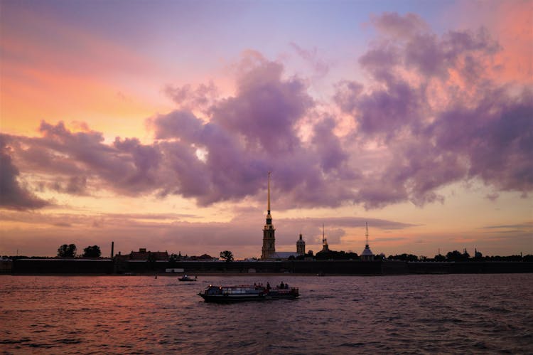 Peter And Paul Fortress In Saint Petersburg, Russia