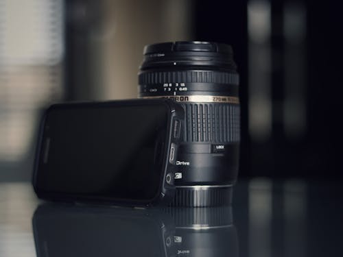 Black Nikon Dslr Camera Lens in Tilt-Shift Lens 