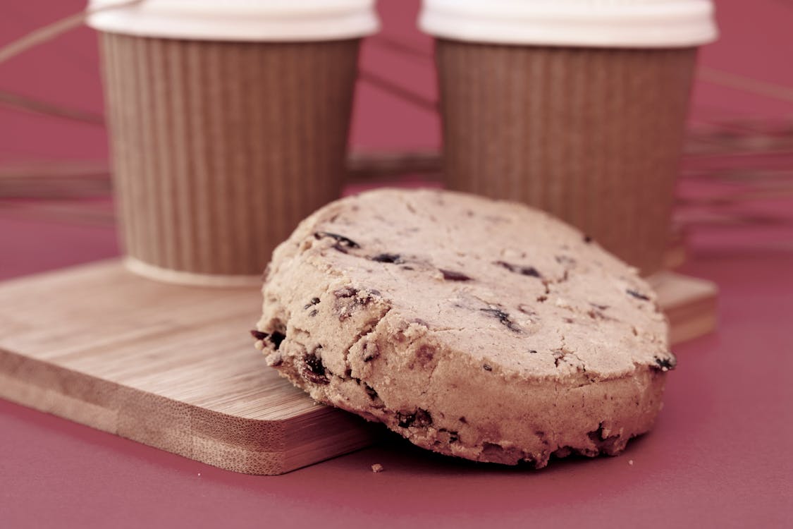 Chocolate Cookie in Close-Up Photography