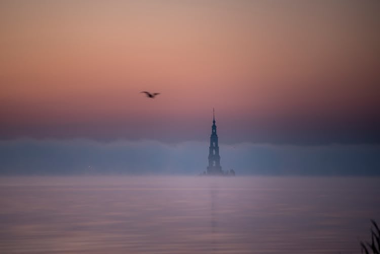 The Kalyazin Bell Tower, Kalyazin, Russia 