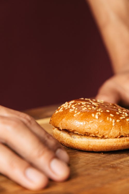 Gratis stockfoto met bolletje, brood, detailopname