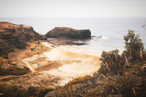 Fotografia Areale Della Spiaggia