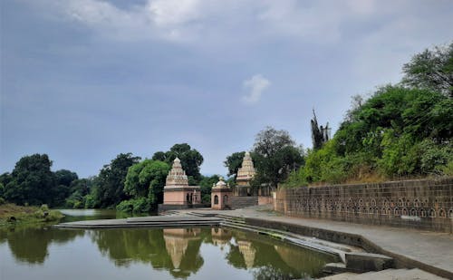 インドの寺院, 空雲, 美しい自然の無料の写真素材