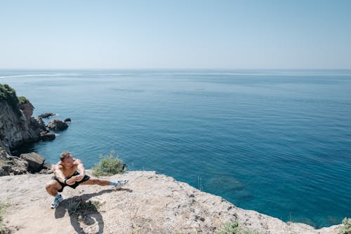 Ilmainen kuvapankkikuva tunnisteilla fitness, henkilö, ilman paitaa