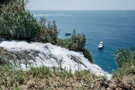 White Boat on Sea