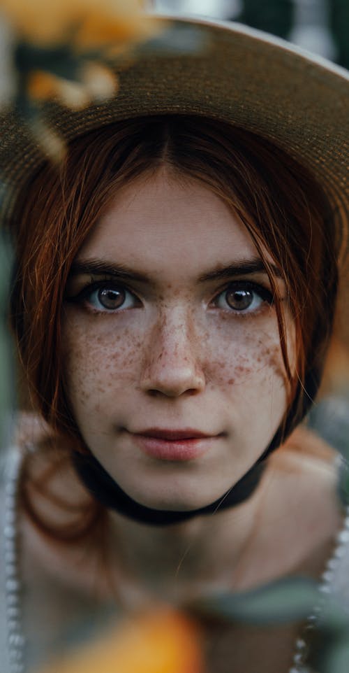 Photo of Young Woman with Freckles