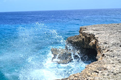 Body of Water and Sea Rock