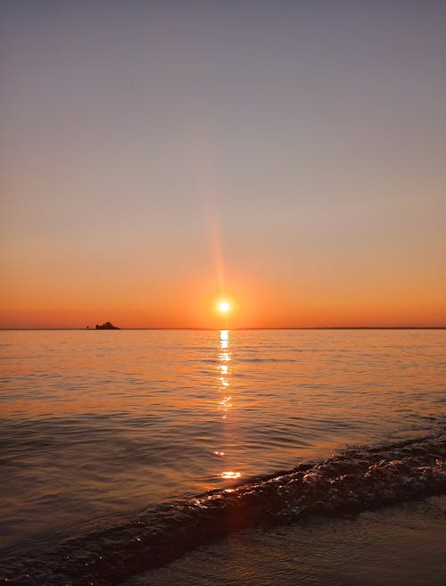 Sunset View from the Beach Shore