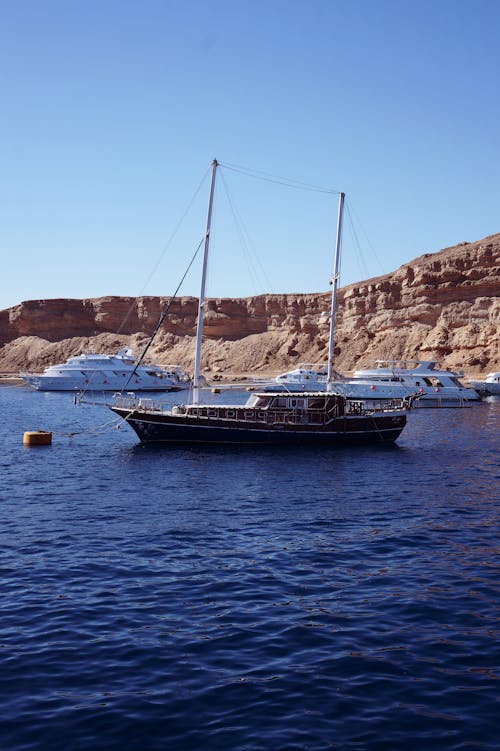 Watercrafts on the Ocean