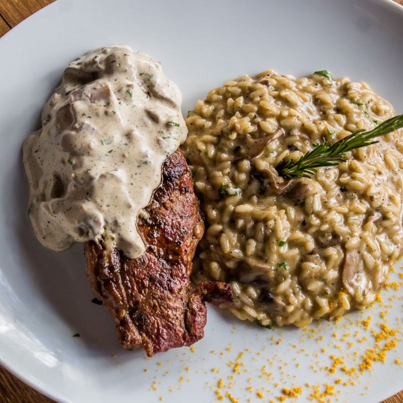 Creamy Mushroom Risotto