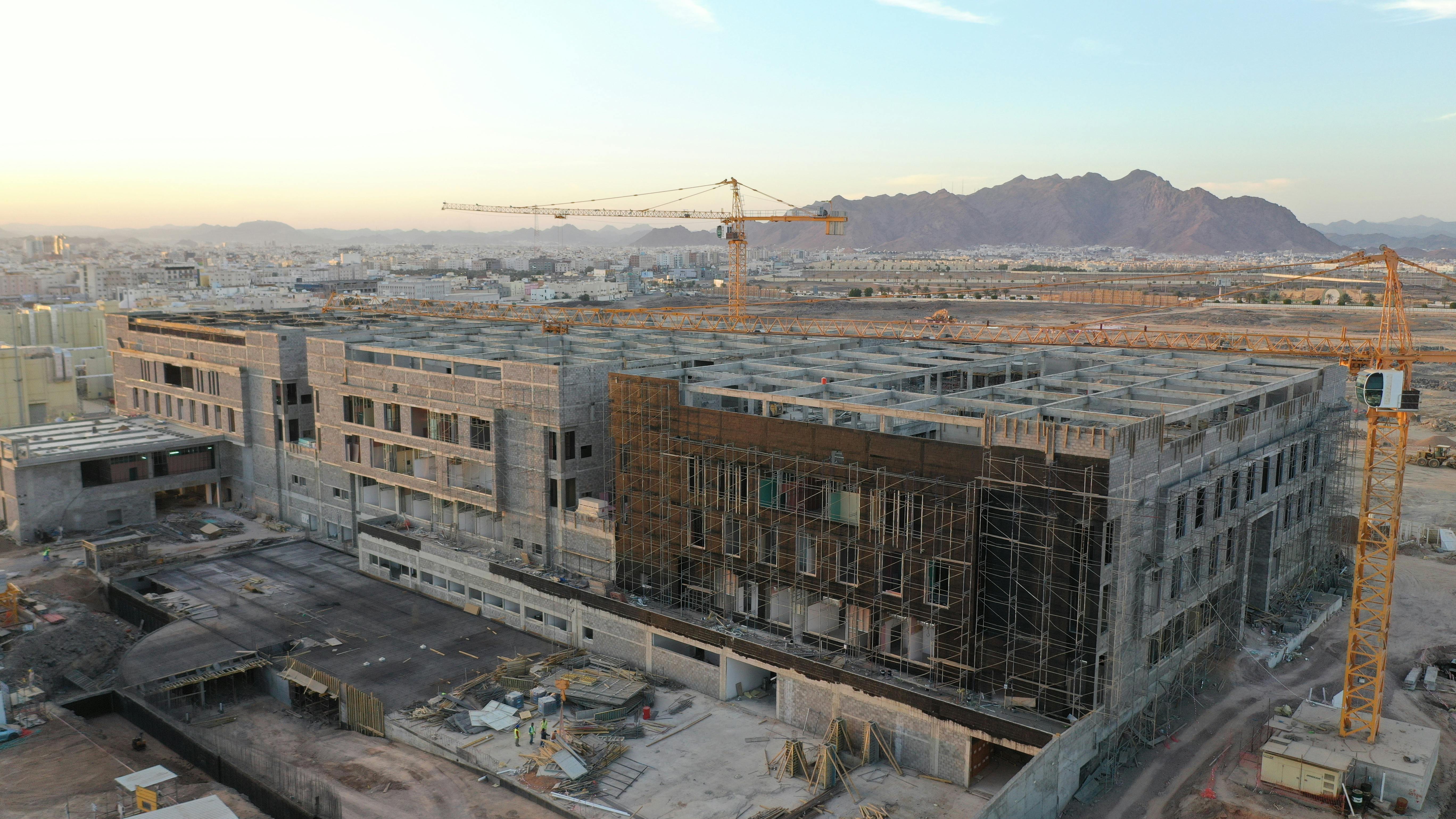 a building under construction