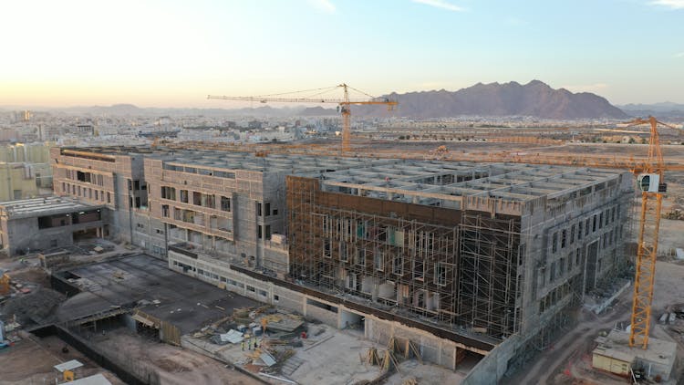 A Building Under Construction