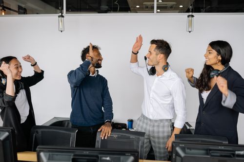 Coaching center students