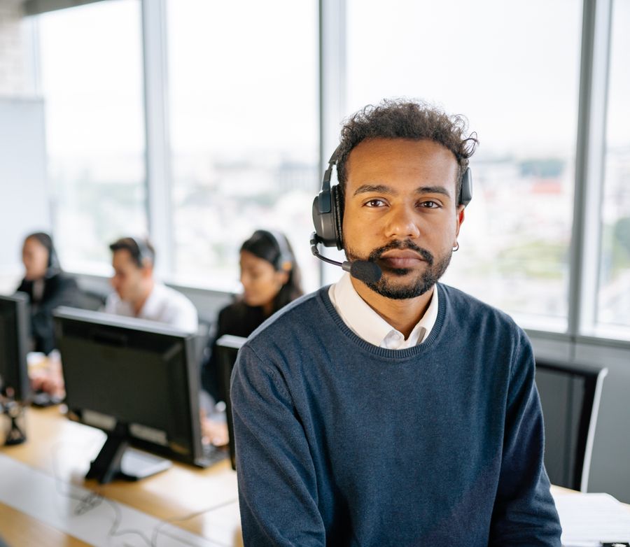 Session recording still — participant on a remote interview call. Photo by Yan Krukau on Pexels