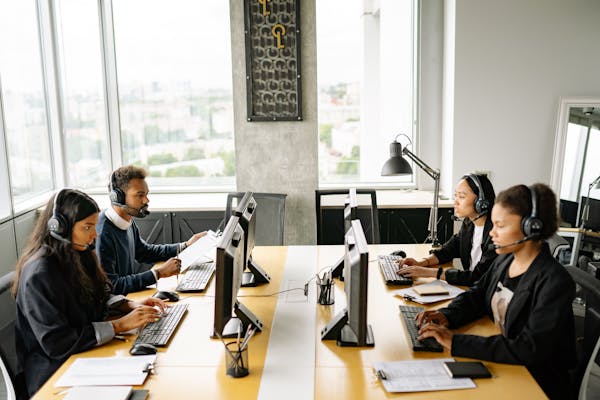 KI Telefonassistent im Büro