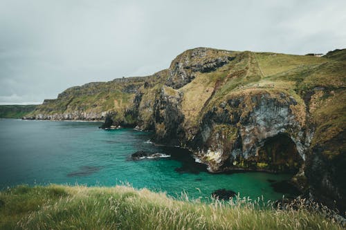 Coastline with Turquoise Water